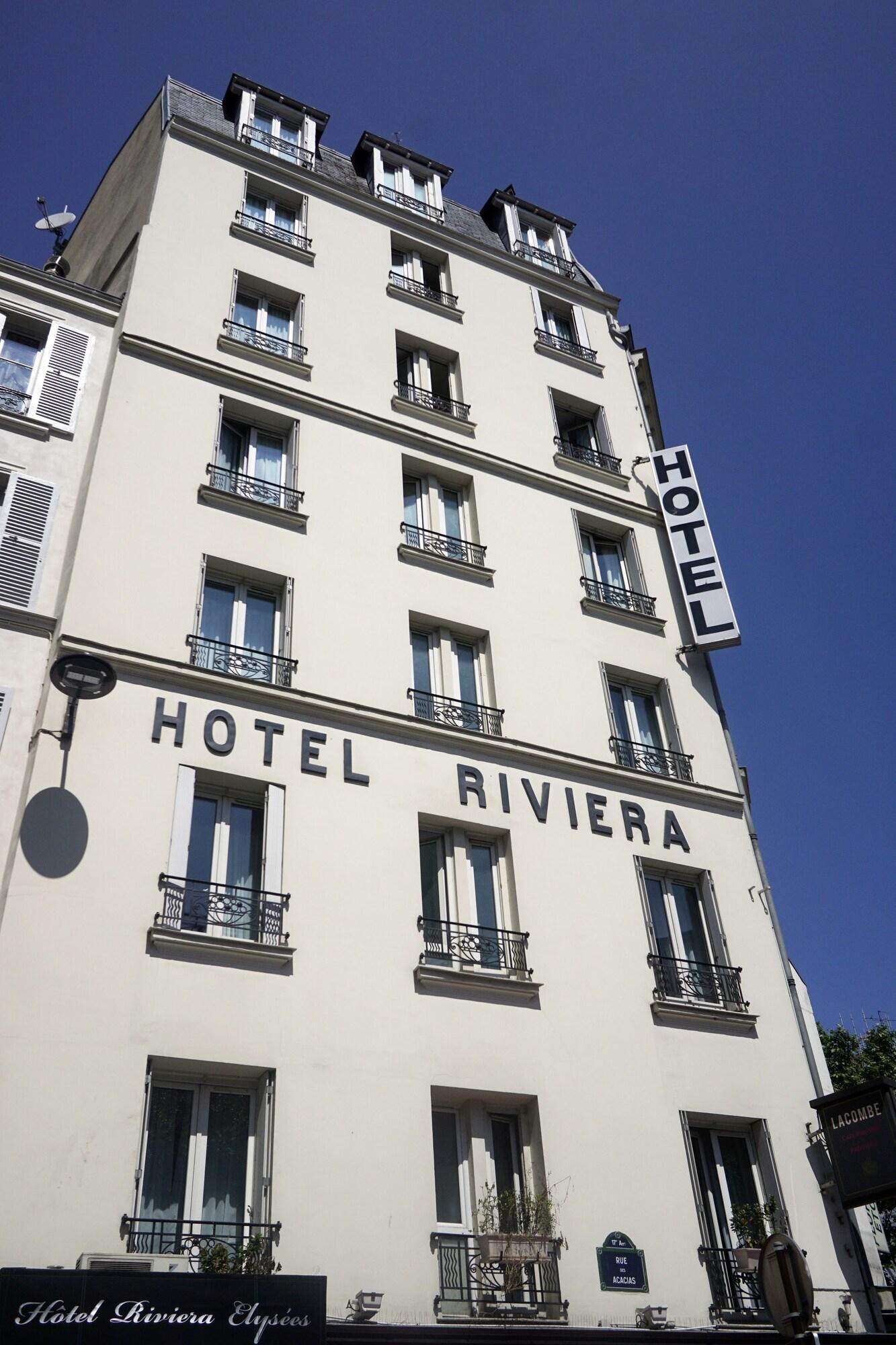 Hotel Riviera Elysees Paris Exterior foto